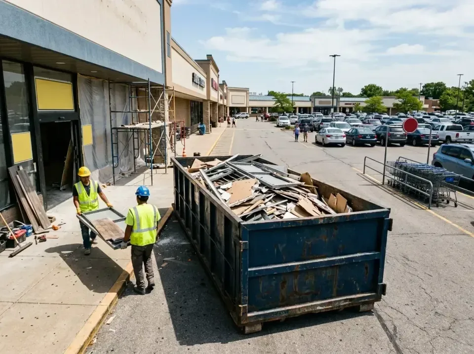 retail-store-renovation-debris-003 — frequently asked questions, Roll-off Dumpster Rentals in Ohio